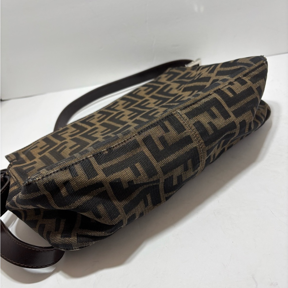 Fendi Vintage Brown Monogram Shoulder Bag - Picture 8 of 14